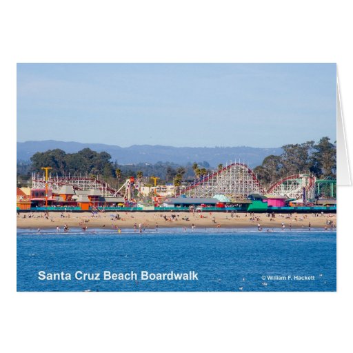 Santa Cruz Beach Boardwalk California Products Cards