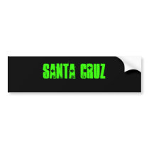 SANTA CRUZ BUMPER STICKER