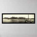 Santa Cruz CA Beach Photo 1908 Posters