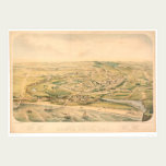 Santa Cruz, CA. Panoramic Map (1586A) - Unrestored posters