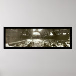 Santa Cruz CA Plunge Photo 1908 Poster