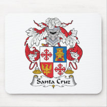 Santa Cruz Family Crest mousepads by coatsofarms Santa Cruz Family Crest mousepads