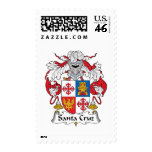 Santa Cruz Family Crest postage
