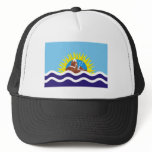 Santa Cruz flag Trucker Hats