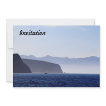 Santa Cruz Island Custom Invite