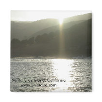 Santa Cruz Island, Smugglers Cove, California magnets by lshickzazzle Santa Cruz Island, Smugglers Cove, California magnets