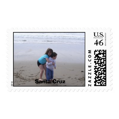 Santa Cruz Postage Stamp by sansk8er