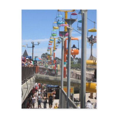 Santa Cruz Postcard by ZazzleBryan