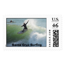 Santa Cruz Surfing postage
