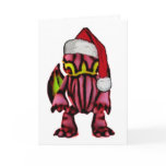 Santa Cthulhu Card