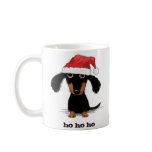 Santa Dachshund with Customizable Text Santa Dachshund with Customizable Text