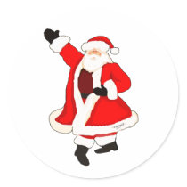Santa Dance stickers