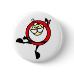 SANTA DANCING Button #2