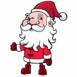 Santa Decoration sculpture Acrylic Cut Out