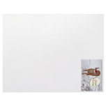 Santa Deer Photo Custom Letterhead