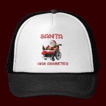 Santa Diabetes hats