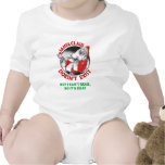 Santa Doesn't Exist-But I can't Read, So it's ok. Baby Bodysuit
