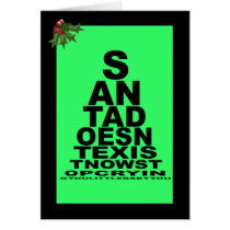 Santa doesn't exist nasty Christmas cards