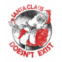 Santa Doesn't Exist! t-shirts