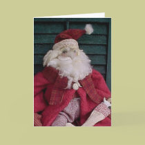 Santa Doll Card by disgustedcats Santa Doll Card