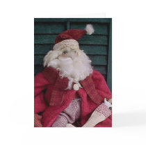 Santa Doll Card