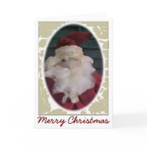 Santa Doll Christmas Card by disgustedcats Santa Doll Christmas Card