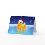 Santa Duck Cards