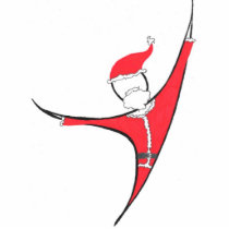 Santa Dude Ornament photo sculptures