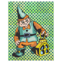 Santa Elf and Lantern Flyer Design