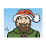 Santa Elf - Bob Postcard