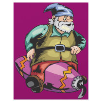 Santa Elf Sitting On Ornament Flyers