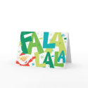 Santa Fa-la-la Christmas Card by SBeise Santa Fa-la-la Christmas Card