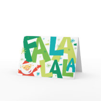 Santa Fa-la-la Christmas Card by SBeise Santa Fa-la-la Christmas Card