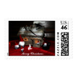 Santa family postage