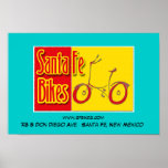 Santa Fe Bikes Poster