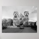 Santa Fe Catholic Cathedral, 1943 Print