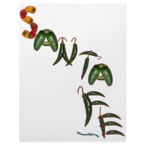 Santa Fe Chili Peppers letterhead by chili_state Santa Fe Chili Peppers letterhead