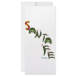 Santa Fe Chili Peppers rack cards