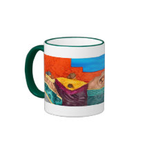 Santa Fe Circle - Mug by anneklar Santa Fe Circle - Mug