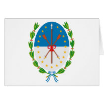 Santa Fe Coat of Arms Greeting Card by FlagTshirts Santa Fe Coat of Arms Greeting Card