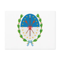 Santa Fe Coat of Arms Postcard by FlagTshirts Santa Fe Coat of Arms Postcard
