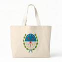 Santa Fe Coat of Arms Tote Bag by FlagTshirts Santa Fe Coat of Arms Tote Bag