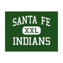 Santa Fe - Indians - High School - Santa Fe Texas postcards by customteamsportswear Santa Fe - Indians - High School - Santa Fe Texas postcards