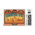 Santa Fe postage by ZiaSun Santa Fe postage