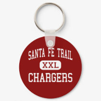 Santa Fe Trail - Chargers - High - Carbondale keychains by customteamsportswear Santa Fe Trail - Chargers - High - Carbondale keychains