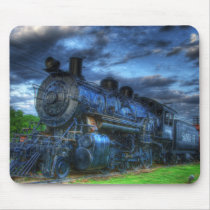 Santa Fe Train Depot mousepads by irisgreenwell Santa Fe Train Depot mousepads