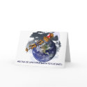 Santa Flees Earth Card by vicesandverses Santa Flees Earth Card