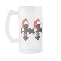 Santa Fleur de lis (1) thirsty mug