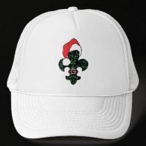 Santa Fleur de lis hats by ARTegrity Santa Fleur de lis hats