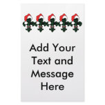 Santa Fleur de lis Customized Stationery